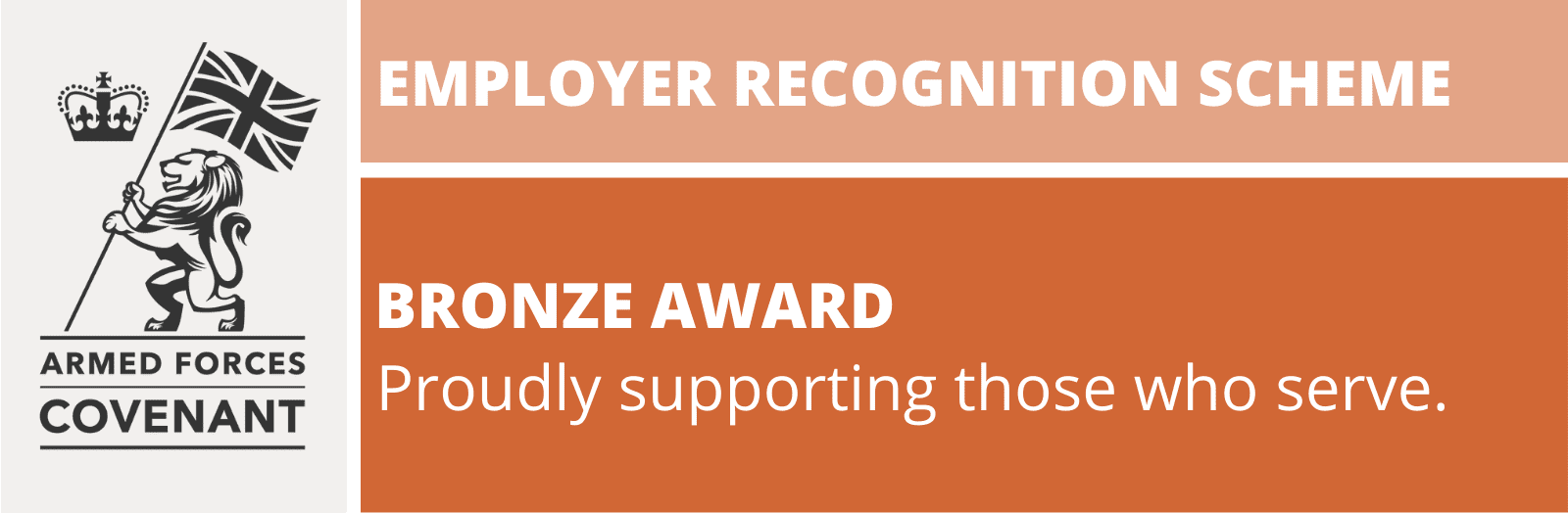 Armed Forces Covenant Bronze Award Armed Forces Covenant Bronze Award